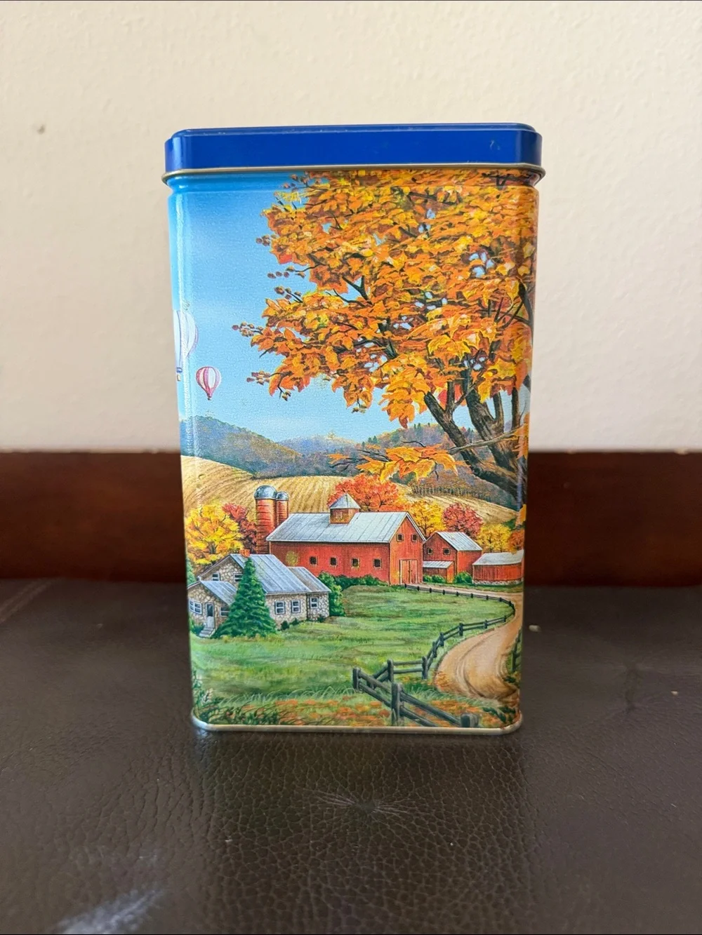 Vintage 1994 Hershey's Hometown Series Canister #11 Collectible Metal Tin